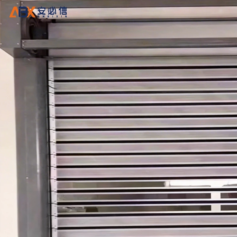 白银螺旋式高速门